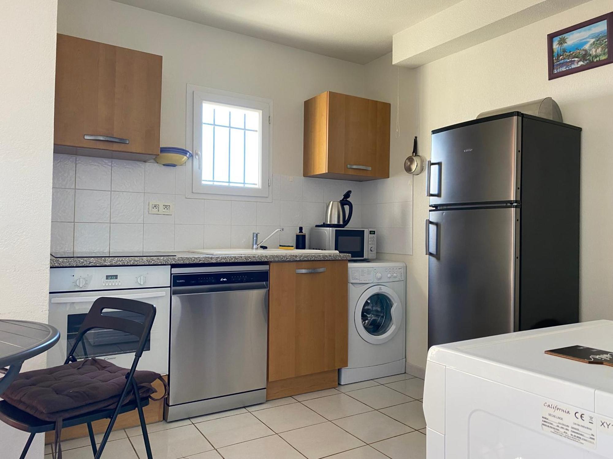T3 Vue Mer Et Plage, Avec Wifi Et Parking Saint-Pierre-la-Mer  Luaran gambar