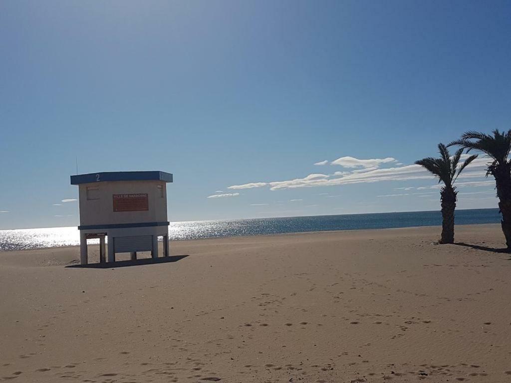 T3 Vue Mer Et Plage, Avec Wifi Et Parking Saint-Pierre-la-Mer  Luaran gambar